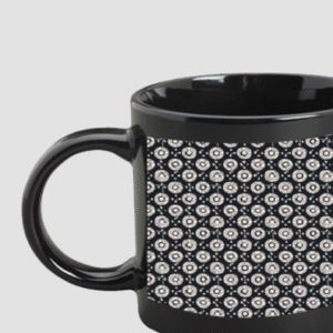 Premium Printed Black Coffee Mug