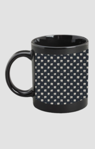 Premium Printed Black Coffee Mug