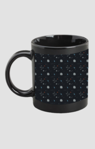 Premium Printed Black Coffee Mug