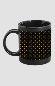 Premium Printed Black Coffee Mug