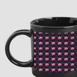 Premium Printed Black Coffee Mug
