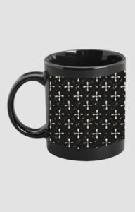 Premium Printed Black Coffee Mug