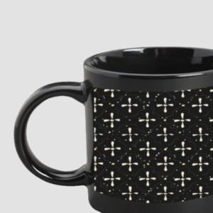 Premium Printed Black Coffee Mug
