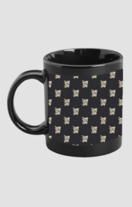 Premium Printed Black Coffee Mug