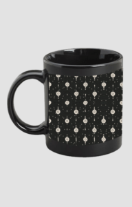Premium Printed Black Coffee Mug