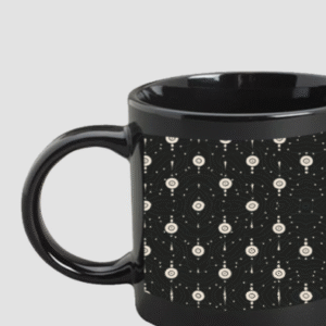 Premium Printed Black Coffee Mug
