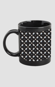 Premium Printed Black Coffee Mug