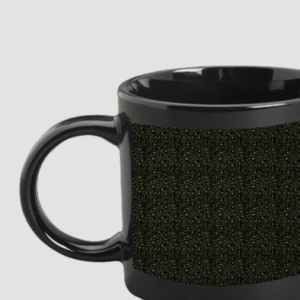 Premium Printed Black Coffee Mug