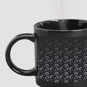 Designer Printed Magic Mug - Black