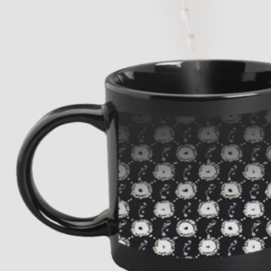 Designer Printed Magic Mug - Black