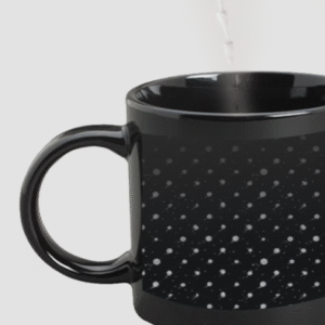 Designer Printed Magic Mug - Black