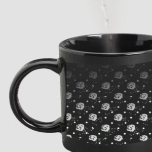 Designer Printed Magic Mug - Black
