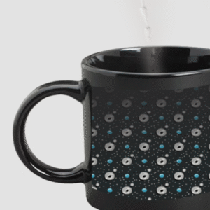 Designer Printed Magic Mug - Black