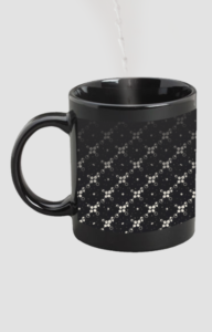 Designer Printed Magic Mug - Black