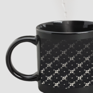 Designer Printed Magic Mug - Black