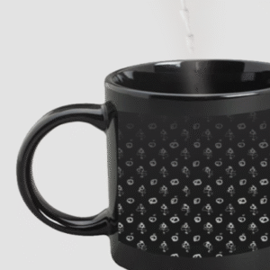 Designer Printed Magic Mug - Black