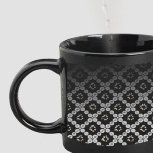 Designer Printed Magic Mug - Black