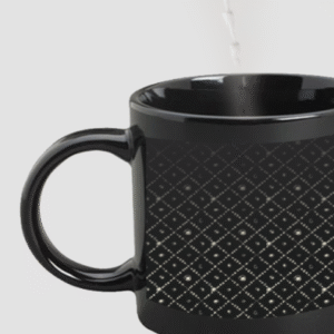 Designer Printed Magic Mug - Black