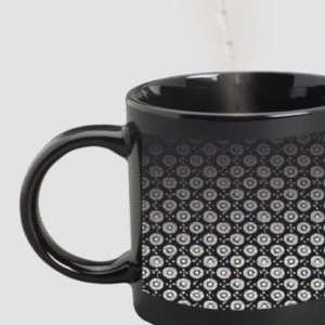 Designer Printed Magic Mug - Black