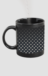 Designer Printed Magic Mug - Black