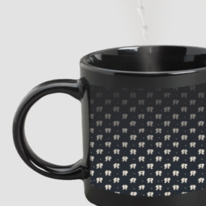Designer Printed Magic Mug - Black