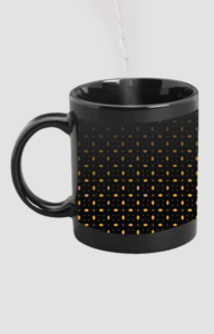 Designer Printed Magic Mug - Black