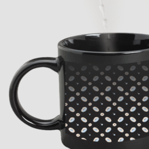 Designer Printed Magic Mug - Black