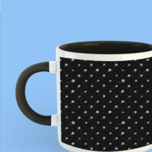 Premium Printed Color Coffee Mug - Black