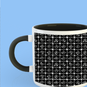 Premium Printed Color Coffee Mug - Black