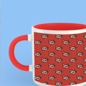 Premium Printed Color Coffee Mug - Red