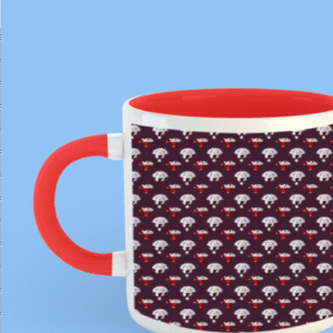 Premium Printed Color Coffee Mug - Red