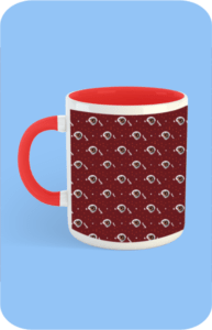 Premium Printed Color Coffee Mug - Red