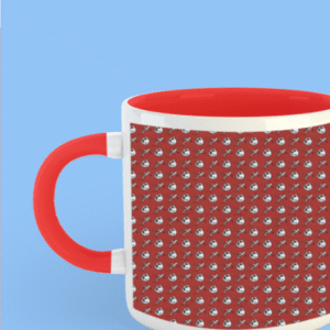 Premium Printed Color Coffee Mug - Red