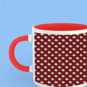 Premium Printed Color Coffee Mug - Red