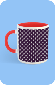 Premium Printed Color Coffee Mug - Red