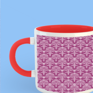 Premium Printed Color Coffee Mug - Red