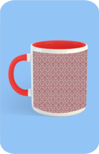 Premium Printed Color Coffee Mug - Red