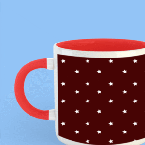Premium Printed Color Coffee Mug - Red