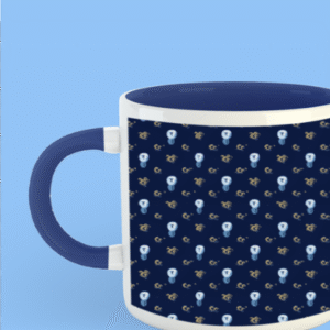 Premium Color Coffee Mug - Blue