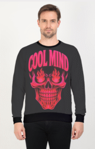 Cool Mind Printed Graphics Sweatshirt