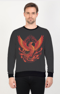 Eagle Printed Graphics Sweatshirt