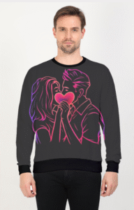 Love Printed Graphics Sweatshirt