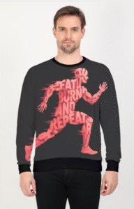 Run Printed Graphics Sweatshirt