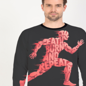 Run Printed Graphics Sweatshirt